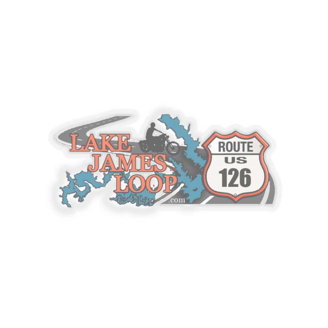 LakeJamesLoop.com Kiss-Cut Stickers