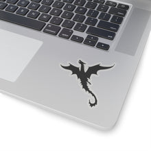 Load image into Gallery viewer, Dragon Silouette-4 Kiss-Cut Stickers
