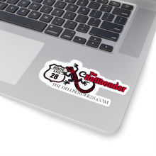 Load image into Gallery viewer, TheHellbender28.com Kiss-Cut Stickers
