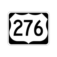 Load image into Gallery viewer, Copperhead276.com NC 276 Road Sign Kiss-Cut Stickers
