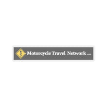 Load image into Gallery viewer, MotorcycleTravelNetwork.com Curves Ahead Kiss-Cut Stickers
