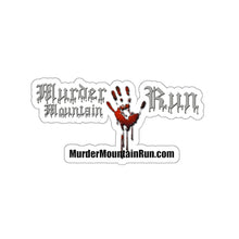 Load image into Gallery viewer, MurderMountainRun.com Kiss-Cut Stickers
