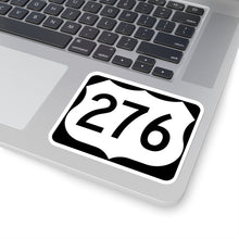 Load image into Gallery viewer, Copperhead276.com NC 276 Road Sign Kiss-Cut Stickers
