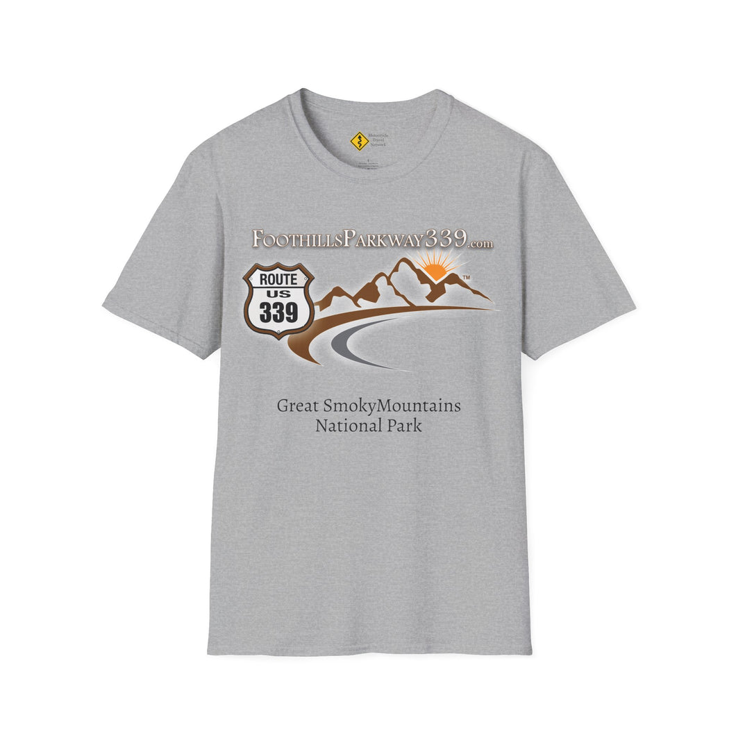 FoothillsParkway339.com Motorcycle Ride T-Shirt