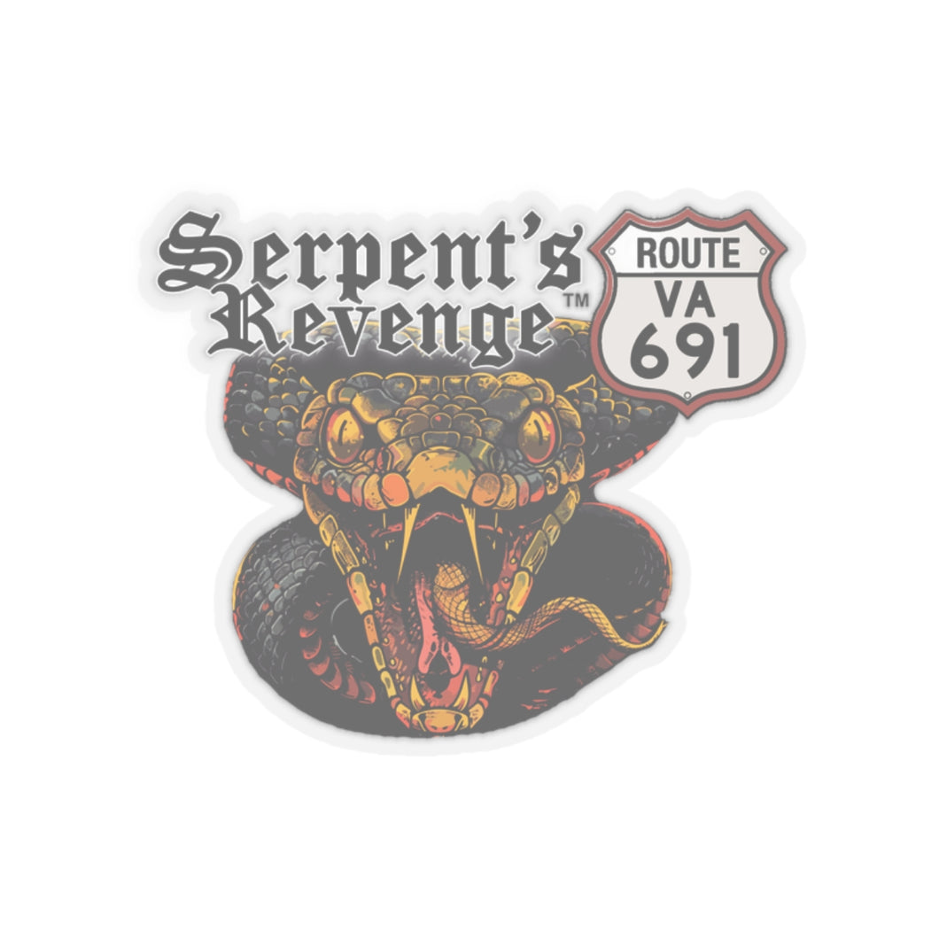 SerpentsRevenge691.com Kiss-Cut Stickers