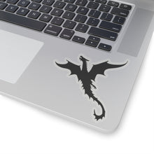 Load image into Gallery viewer, Dragon Silouette-4 Kiss-Cut Stickers
