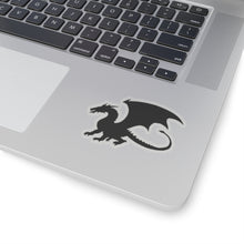 Load image into Gallery viewer, Dragon Silouette-1 Kiss-Cut Stickers
