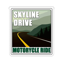 Load image into Gallery viewer, SkylineDriveMotorcycleRide.com Kiss-Cut Stickers
