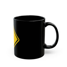 Load image into Gallery viewer, Motorcycle Travel Network Curves Ahead Black Mug (11oz, 15oz)
