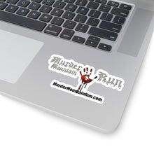 Load image into Gallery viewer, MurderMountainRun.com Kiss-Cut Stickers
