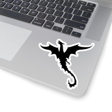 Load image into Gallery viewer, Dragon Silouette-4 Kiss-Cut Stickers
