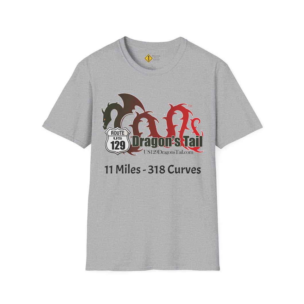 US129DragonsTail.com-Motorcycle Ride T-Shirt