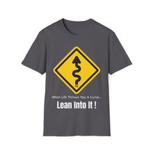 Load image into Gallery viewer, Motorcycle Travel Network &quot; Lean Into It!&quot; Unisex Softstyle T-Shirt
