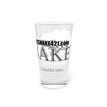 Load image into Gallery viewer, TheSnake421.com Pint Glass, 16oz
