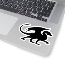 Load image into Gallery viewer, Dragon Silouette-3 Kiss-Cut Stickers
